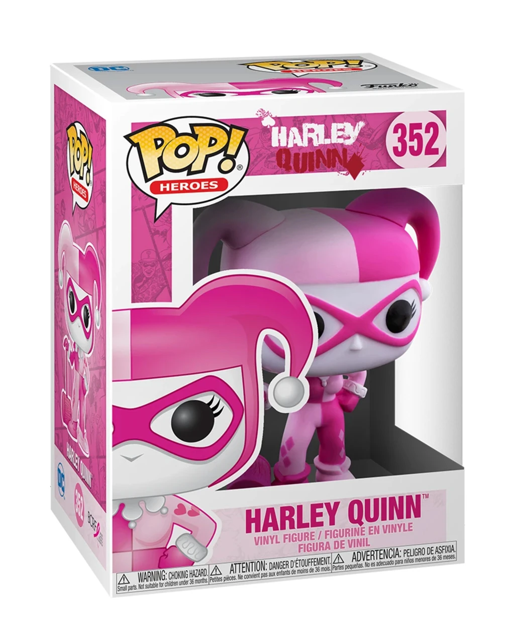 Harley Quinn BC Awareness Funko POP! Figur 4 Harley Quinn BC Awareness Funko POP! Figur – Bild 2