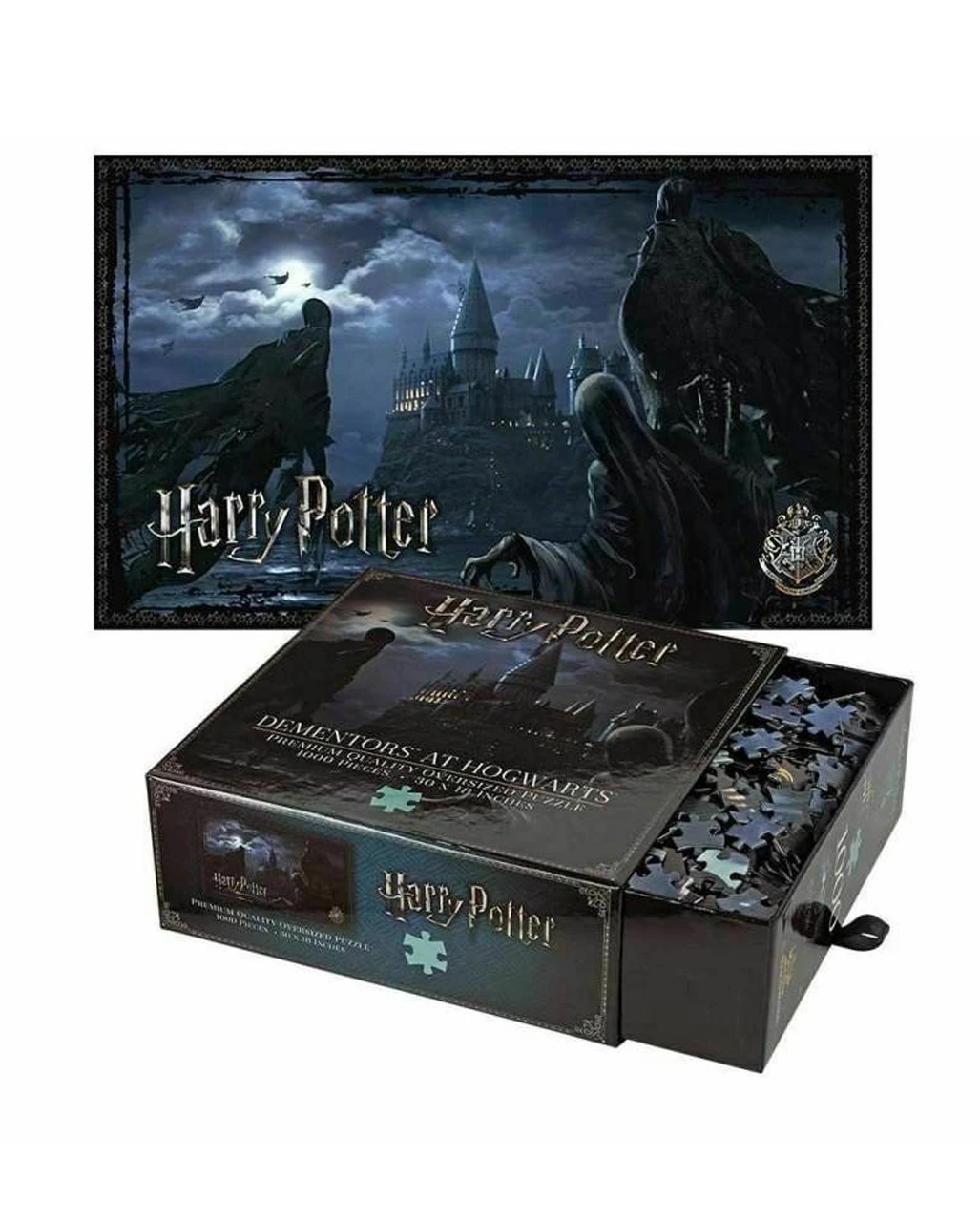 Harry Potter Dementoren über Hogwarts Puzzle 1000 Teile 3 Harry Potter Dementoren über Hogwarts Puzzle 1000 Teile