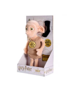 Harry Potter Dobby Plüschfigur Mit Sound 32 Cm -Halo Verkäufe harry potter dobby hauself plueschfigur mit socke und sound harry potter dobby houseelf with sound and sock harry potter fanartikel harry potter merchandise 50274 1