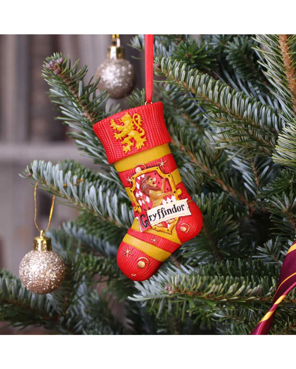 Harry Potter Gryffindor Socke Weihnachtskugel 8 Harry Potter Gryffindor Socke Weihnachtskugel – Bild 6