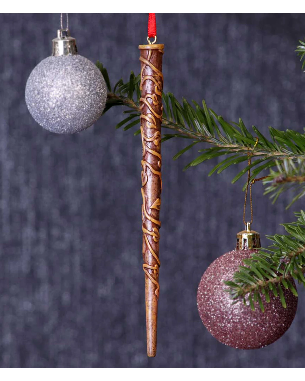 Harry Potter Hermine Zauberstab Weihnachtsschmuck 8 Harry Potter Hermine Zauberstab Weihnachtsschmuck – Bild 6