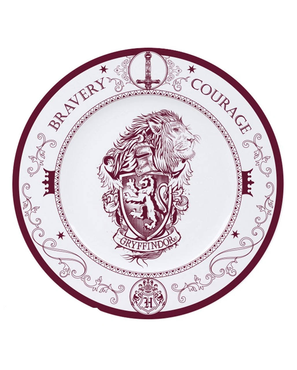 Harry Potter Hogwarts Häuser Teller Set 4 Harry Potter Hogwarts Häuser Teller Set – Bild 2