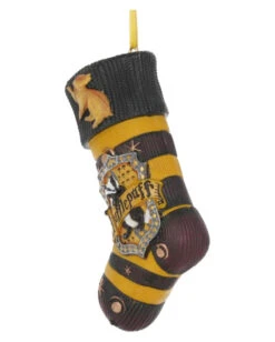 Harry Potter Hufflepuff Socke Weihnachtskugel -Halo Verkäufe harry potter hufflepuff socke weihnachtskugel harry potter hufflepuff stocking ornament 51085 02