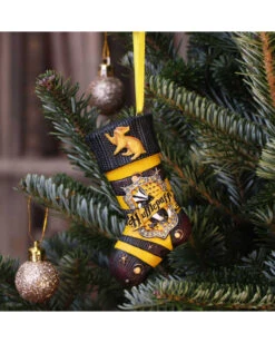 Harry Potter Hufflepuff Socke Weihnachtskugel -Halo Verkäufe harry potter hufflepuff socke weihnachtskugel harry potter hufflepuff stocking ornament 51085 06