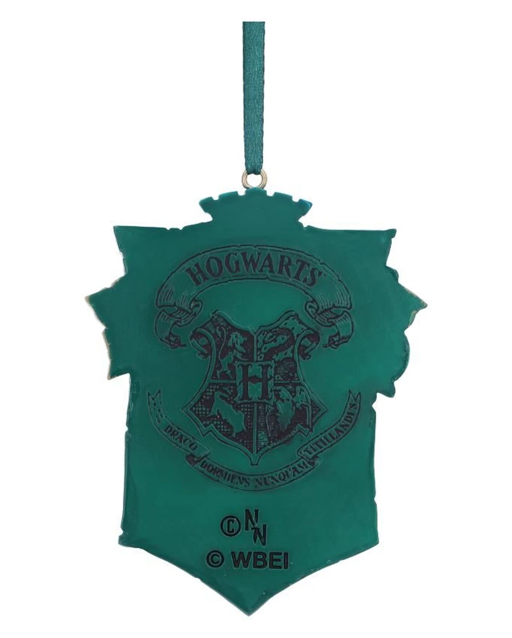 Harry Potter Slytherin Hauswappen Hänge-Ornament 8cm 5 Harry Potter Slytherin Hauswappen Hänge-Ornament 8cm – Bild 3