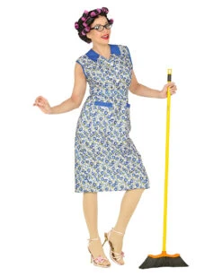 Hausfrau Kittelschürze Kostüm 8 Hausfrau Kittelschürze Kostüm -Halo Verkäufe hausfrau kittelschuerze kostuem putzfrau unisex kostuem altweiberfasching und maennerballett kostuem 52116 3