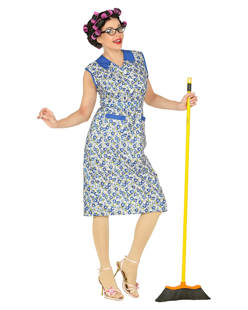 Hausfrau Kittelschürze Kostüm 5 Hausfrau Kittelschürze Kostüm – Bild 3