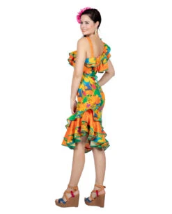 Hawaii Blumen Kleid -Halo Verkäufe hawaii blueten kleid hawaii flower dress beachparty kostuem 38626 03 1