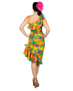 Hawaii Blumen Kleid -Halo Verkäufe hawaii blueten kleid hawaii flower dress beachparty kostuem 38626 04 1