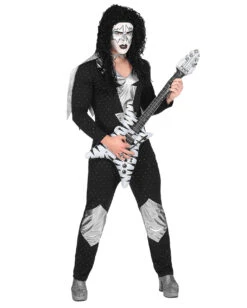 Heavy Metal Rock Star Kostüm -Halo Verkäufe heavy metal rocker kostuem heavy metal rocker mens costume 70er jahre kostuem kiss kostuem 36604 04