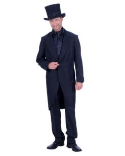 Herrenfrack Deluxe Schwarz