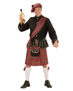 Highlander Schottenkostüm Mit Tasche -Halo Verkäufe highlander schottenkostuem mit tasche scotsman costume bild3 27037