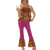 Hippie Girl Kostüm Mit Schlaghose 1 Hippie Girl Kostüm Mit Schlaghose -Halo Verkäufe hippie girl kostuem mit schlaghose hippi girl costume with bell bottom pants 38742 01