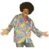 Hippie Hemd Blau 1 Hippie Hemd Blau -Halo Verkäufe hippie hemd blau 60er jahre verkleidung herren flower power kostuem fasching 15878