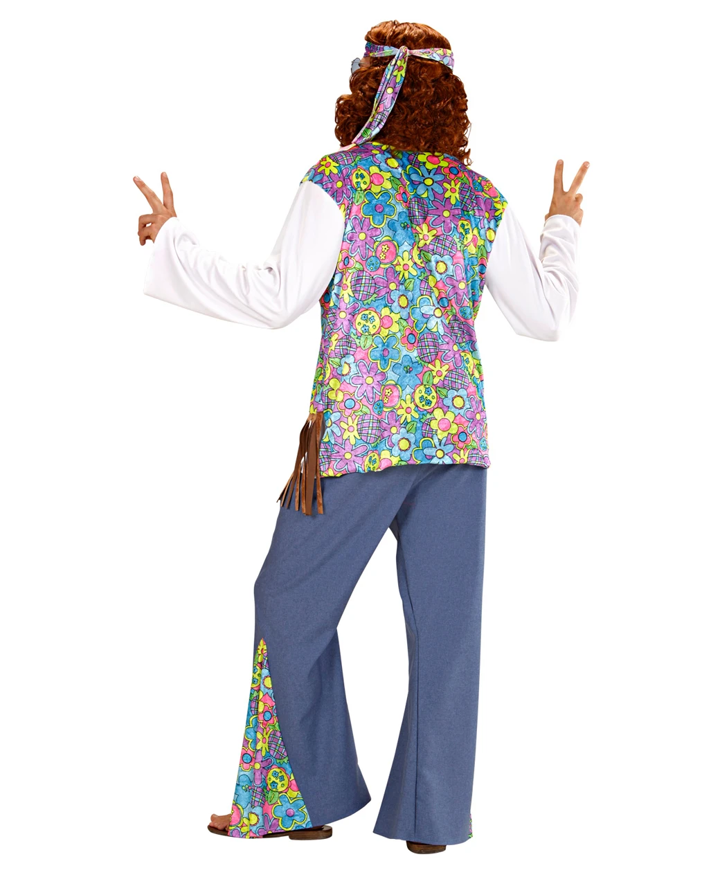 Hippie Männer Kostüm 7 Hippie Männer Kostüm – Bild 5
