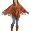 Hippie Poncho Mit Fransen -Halo Verkäufe hippie poncho mit fransen 60er jahre kostuem flower power costume 36700