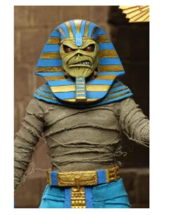 Iron Maiden: Pharaoh Eddie - Retro Actionfigur -Halo Verkäufe iron maide pharaoh eddie retro actionfigur neca iron maiden pharao eddie 8 inch clothed action figure 39276 02 1