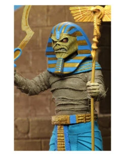 Iron Maiden: Pharaoh Eddie - Retro Actionfigur -Halo Verkäufe iron maide pharaoh eddie retro actionfigur neca iron maiden pharao eddie 8 inch clothed action figure 39276 04