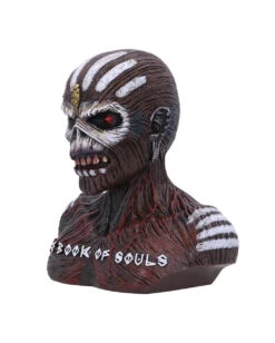 Iron Maiden "The Book Of Souls" Aufbewahrungsbüste -Halo Verkäufe iron maiden the book of souls aufbewahrungsbueste iron maiden storage box bust band merch fuer halloween und gothic fans 52501 2