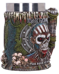 Iron Maiden "The Book Of Souls" Krug 17,5cm -Halo Verkäufe iron maiden the book of souls krug iron maiden tankard band merch fuer heavy metal und gothic fans 54368 4