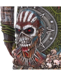 Iron Maiden "The Book Of Souls" Krug 17,5cm -Halo Verkäufe iron maiden the book of souls krug iron maiden tankard band merch fuer heavy metal und gothic fans 54368 5