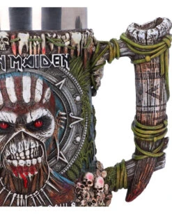 Iron Maiden "The Book Of Souls" Krug 17,5cm -Halo Verkäufe iron maiden the book of souls krug iron maiden tankard band merch fuer heavy metal und gothic fans 54368 6