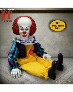 IT 1990: Pennywise Roto Plush Figur 45cm -Halo Verkäufe it 1990 pennywise roto plush figur 45cm actionfigur es von mezco toyz horrorfiguren it merchandise 54492 5