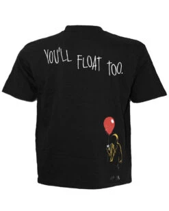 IT-Pennywise Storm Drain T-Shirt -Halo Verkäufe it pennywise storm drain t shirt es horrorclown shirt halloween horror shirt 53461 2