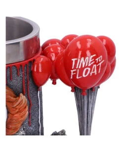 IT - Time To Float Pennywise Krug 15,5cm -Halo Verkäufe it time to float pennywise krug pennywise clown tankard horrorfilm und halloween merchandise und wohnungsdeko 52504 2