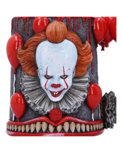 IT - Time To Float Pennywise Krug 15,5cm -Halo Verkäufe it time to float pennywise krug pennywise clown tankard horrorfilm und halloween merchandise und wohnungsdeko 52504 3