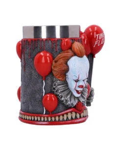IT - Time To Float Pennywise Krug 15,5cm -Halo Verkäufe it time to float pennywise krug pennywise clown tankard horrorfilm und halloween merchandise und wohnungsdeko 52504 4