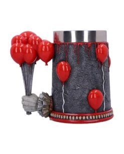 IT - Time To Float Pennywise Krug 15,5cm -Halo Verkäufe it time to float pennywise krug pennywise clown tankard horrorfilm und halloween merchandise und wohnungsdeko 52504 5