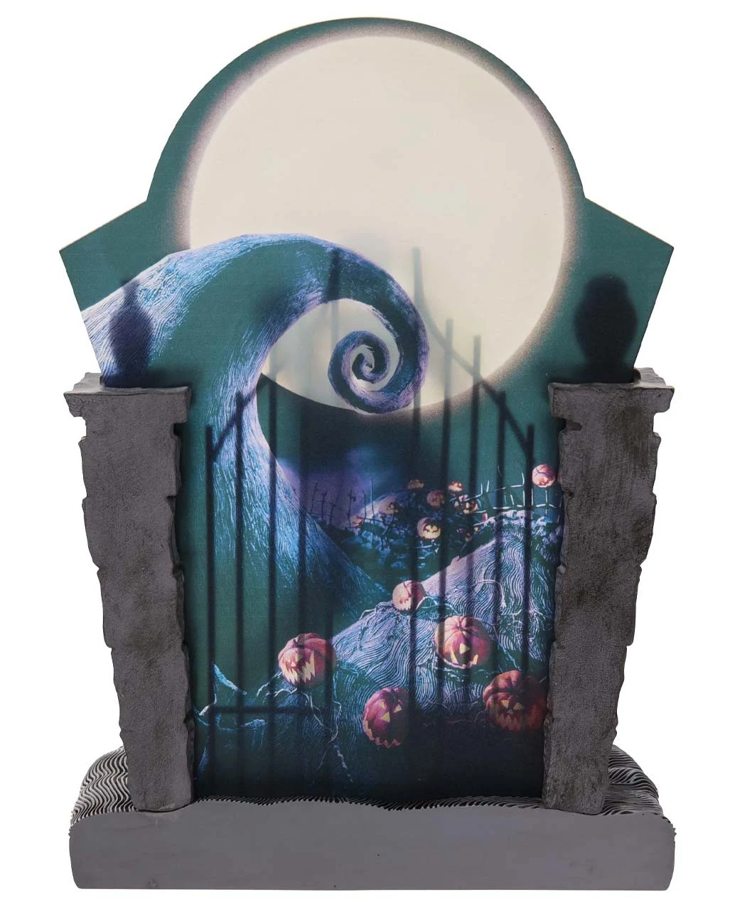 Jack & Sally Am Tor Figur Mit LED 22cm 7 Jack & Sally Am Tor Figur Mit LED 22cm – Bild 5