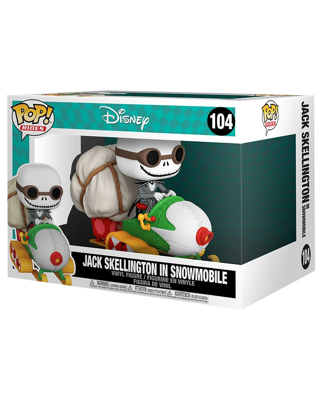 Jack Skellington In Snowmobile Funko POP! Figur 3 Jack Skellington In Snowmobile Funko POP! Figur