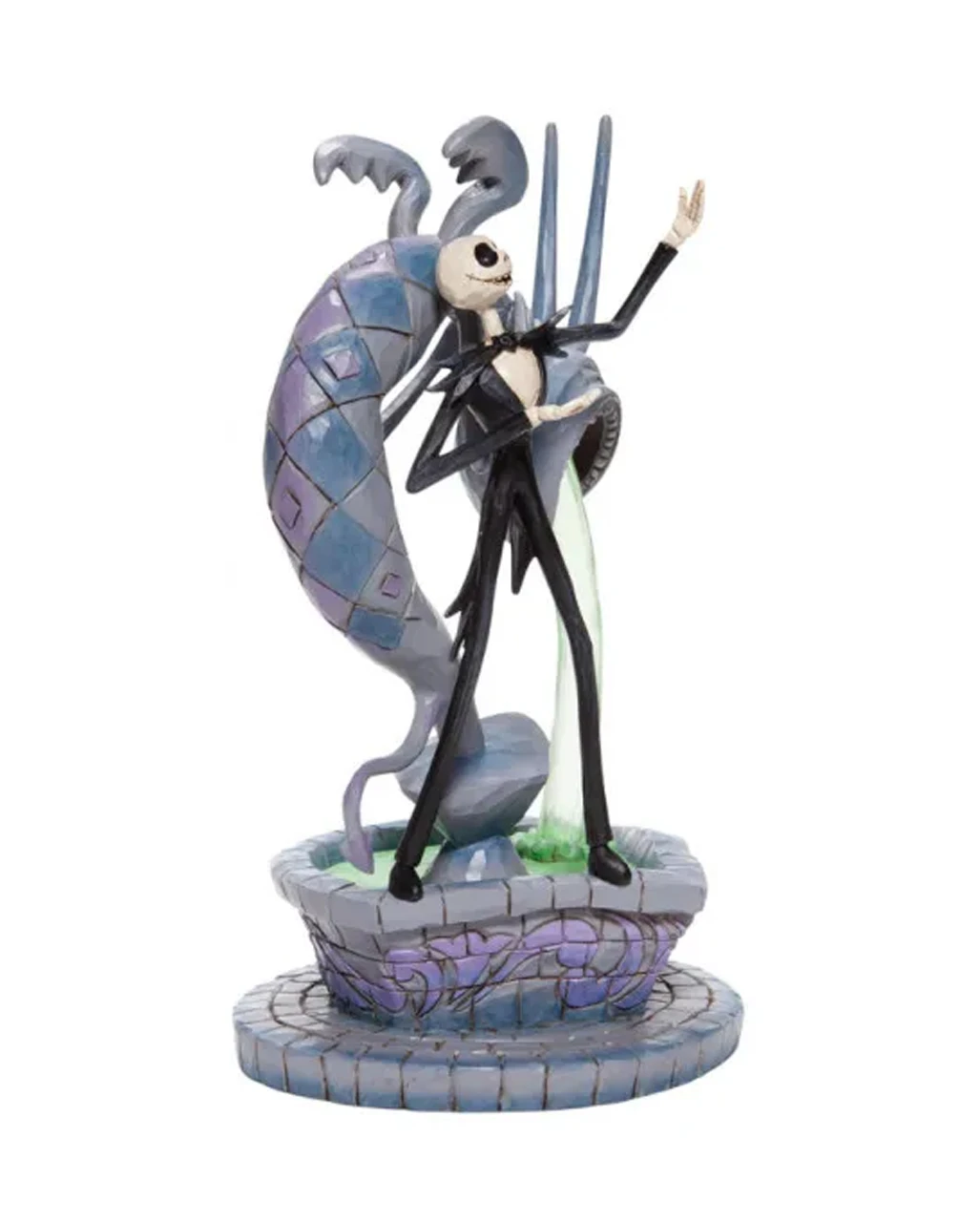 Jack Skellington Am Brunnen Figur 24cm 4 Jack Skellington Am Brunnen Figur 24cm – Bild 2