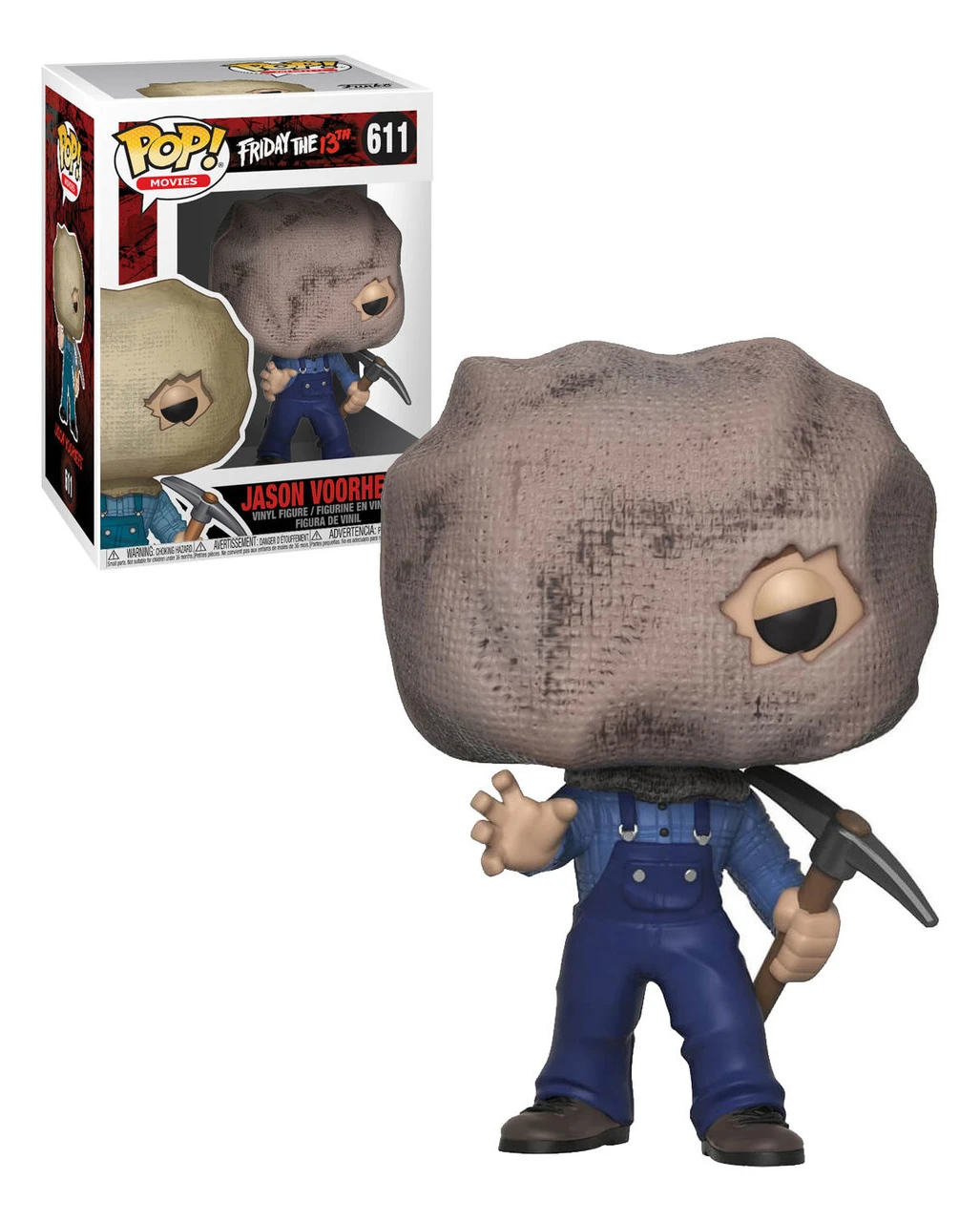 Jason With Bag Mask - Friday 13th Funko Pop! Figur 3 Jason With Bag Mask - Friday 13th Funko Pop! Figur