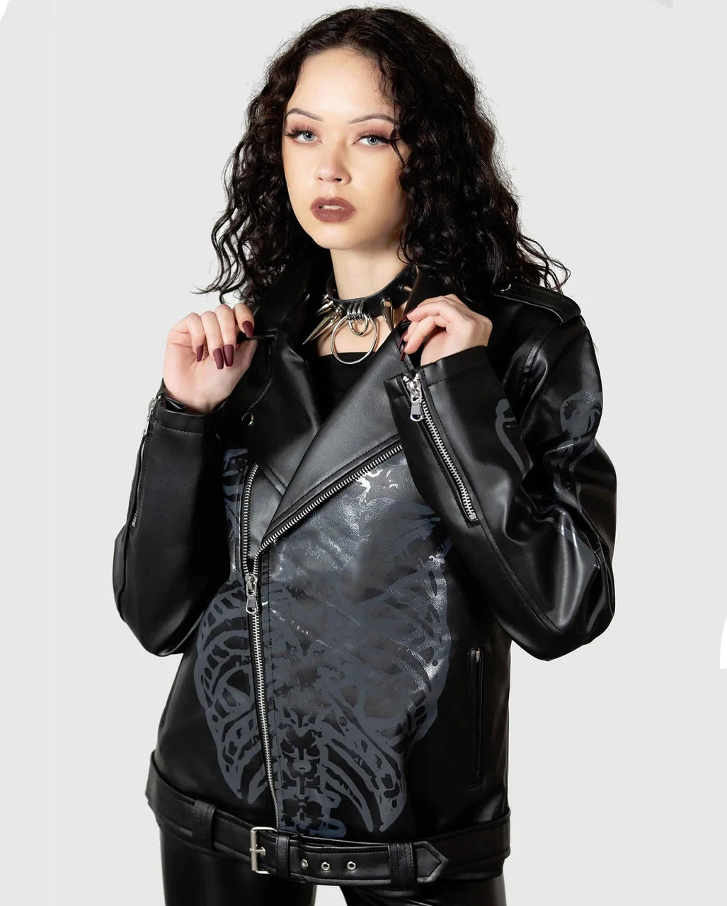 KILLSTAR Craniocaudal Biker Jacke 3 KILLSTAR Craniocaudal Biker Jacke