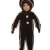 Köstlicher Lebkuchenmann Kinderkostüm Medium -Halo Verkäufe koestlicher lebkuchenmann kinderkostuem weihnachtsverkleidung kinder gingerbread costume 16028