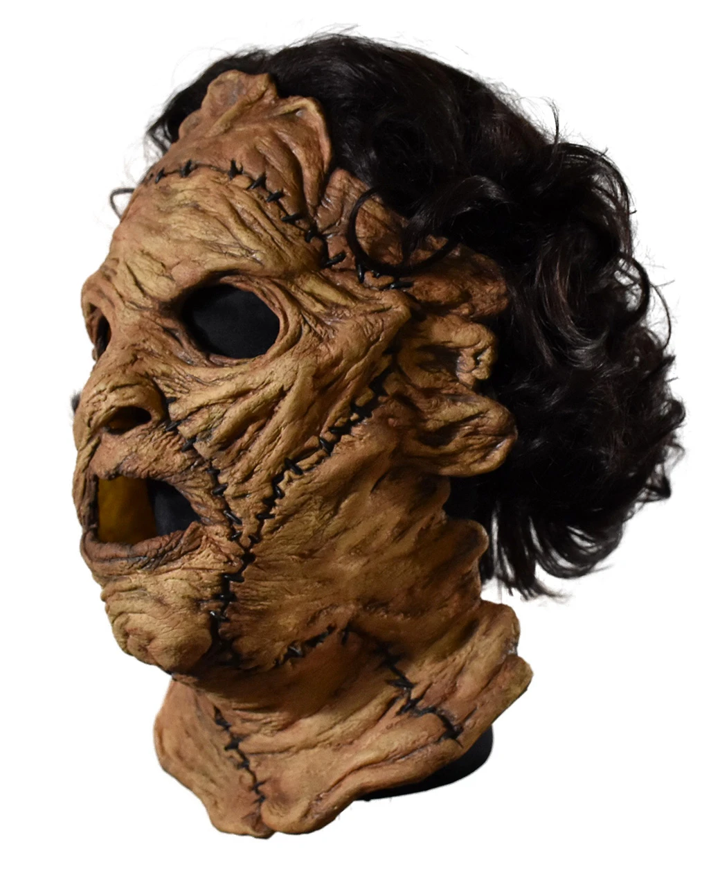 Leatherface Vollkopf Latex Maske 5 Leatherface Vollkopf Latex Maske – Bild 3
