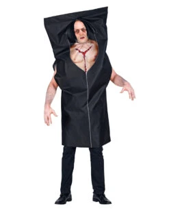 Leichensack Kostüm -Halo Verkäufe leichensack kostuem body bag costume halloween kostuem horror kostuem 38125 02