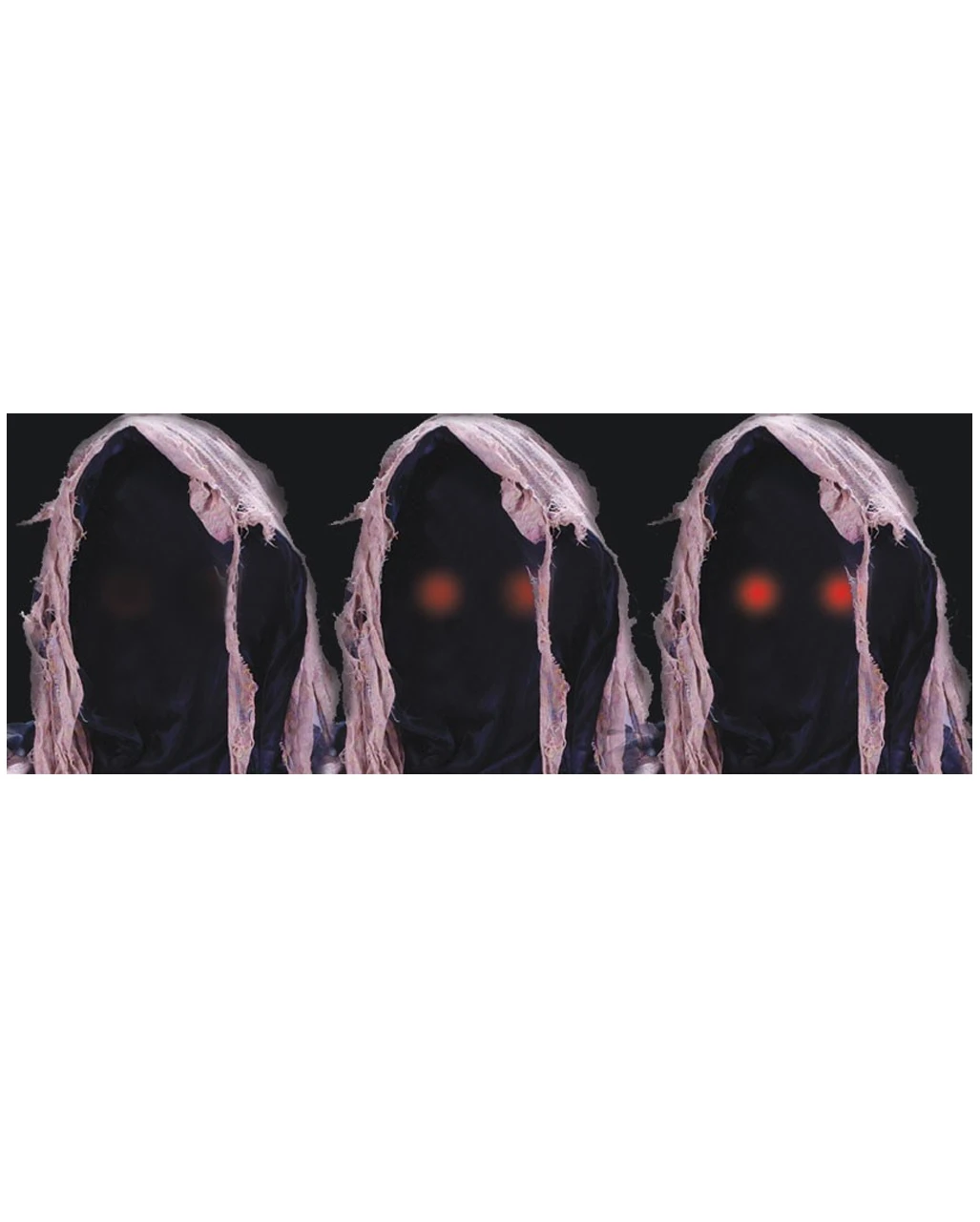 Leuchtendes Fetzen Zombie Kostüm 4 Leuchtendes Fetzen Zombie Kostüm – Bild 2