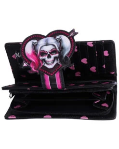Little Monster Harley Quinn Geldbörse 18,5cm -Halo Verkäufe little monster harley quinn geldboerse little monster harley quinn purse 52510 05