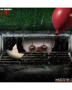 Living Dead Dolls IT Pennywise New Version 31cm -Halo Verkäufe living dead dolls it pennywise new version 31cm actionfigur es von mezco toyz horrorfiguren it merchandise 54490 6