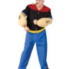 Original Popeye Kostüm Plus Size -Halo Verkäufe lizenziertes popeye kostuem plus size xxl popeye seemann verkleidung fuer fasching popeye fanartikel 15330ps 01