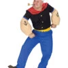 Original Popeye Kostüm ML -Halo Verkäufe lizenziertes popeye costuem popeye verkleidung popeye fanartikel 15330 01