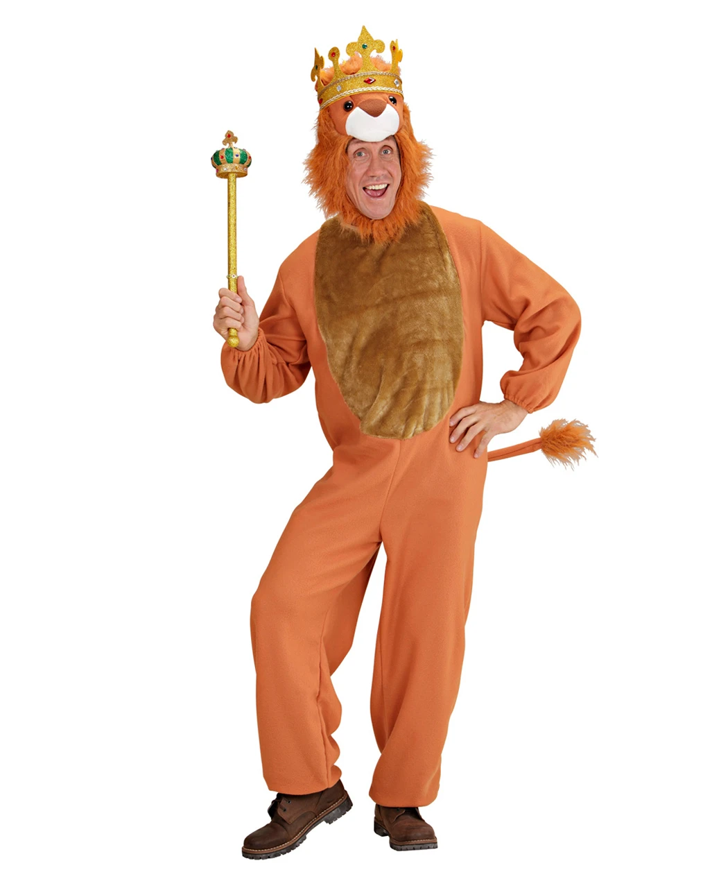 Löwen Kostüm Overall 5 Löwen Kostüm Overall – Bild 3