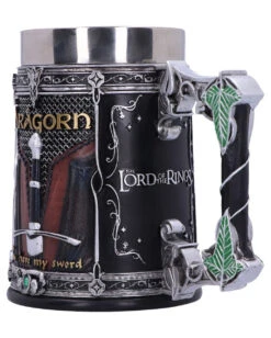 Lord Of The Rings The Fellowship Krug 15,5cm -Halo Verkäufe lord of the rings the felloship krug lord of the rings the fellowship tankard herr der ringe merchandise 52561 02