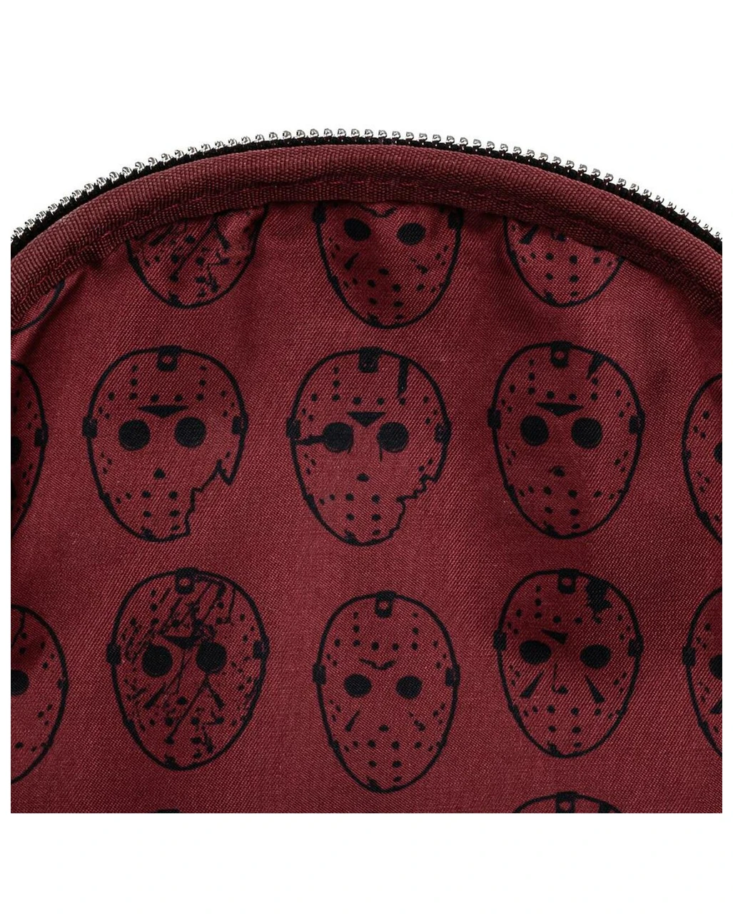 Loungefly Friday The 13th Jason Mask Mini-Rucksack 7 Loungefly Friday The 13th Jason Mask Mini-Rucksack – Bild 5