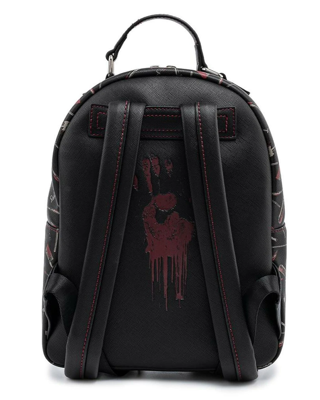 Loungefly Friday The 13th Jason Mask Mini-Rucksack 6 Loungefly Friday The 13th Jason Mask Mini-Rucksack – Bild 4