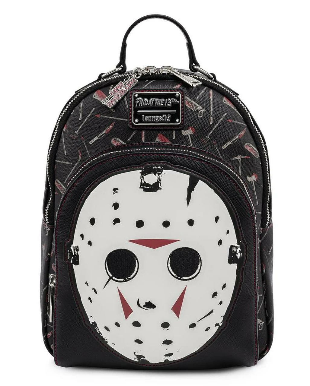 Loungefly Friday The 13th Jason Mask Mini-Rucksack 3 Loungefly Friday The 13th Jason Mask Mini-Rucksack